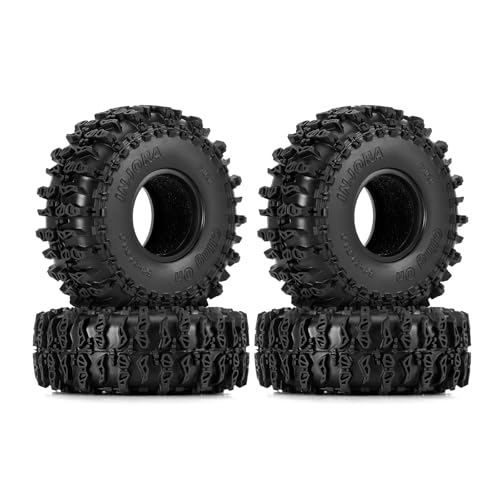INJORA S5 2,54 cm große Reifen, 64 x 24 mm, für TRX4M SCX24 1/18 1/24 RC Crawler INJORA S5 2,54 cm große Reifen, 64 x 24 mm, für TRX4M SCX24 1/18 1/24 RC Crawler von INJORA