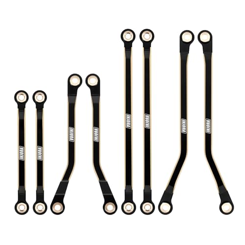 INJORA Schwarzbeschichtung Messing High Clearance Links Set für TRX4M High Trail K10 1/18 RC Crawler Upgrade INJORA Schwarzbeschichtung Messing High Clearance Links Set für TRX4M High Trail K10 1/18 RC Crawler Upgrade von INJORA