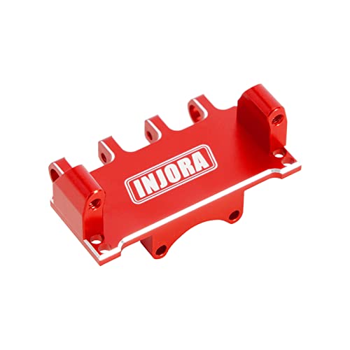 INJORA Servo Halterung Einstellbar CNC Aluminium Servounterstützung für Axial SCX24 1/24 RC Crawler Upgrade, Rot INJORA Servo Halterung Einstellbar CNC Aluminium Servounterstützung für Axial SCX24 1/24 RC Crawler Upgrade, Rot von INJORA