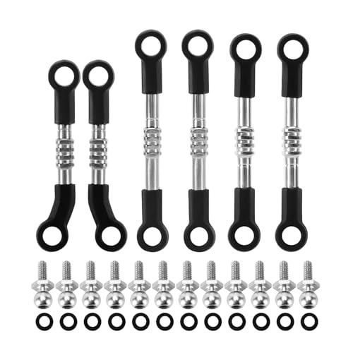 INJORA Verstellbares Edelstahl Link Set für 1/24 Buggy Losi Micro-B 1/28 Micro-T Upgrade INJORA Verstellbares Edelstahl Link Set für 1/24 Buggy Losi Micro-B 1/28 Micro-T Upgrade von INJORA