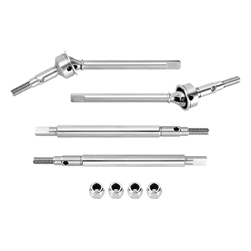 INJORA Vorne Hinten Achswellen +2mm Verlängertes Metall RC Dogbone CVD für TRX4M Upgrade Teile 1/18 RC Crawler INJORA Vorne Hinten Achswellen +2mm Verlängertes Metall RC Dogbone CVD für TRX4M Upgrade Teile 1/18 RC Crawler von INJORA