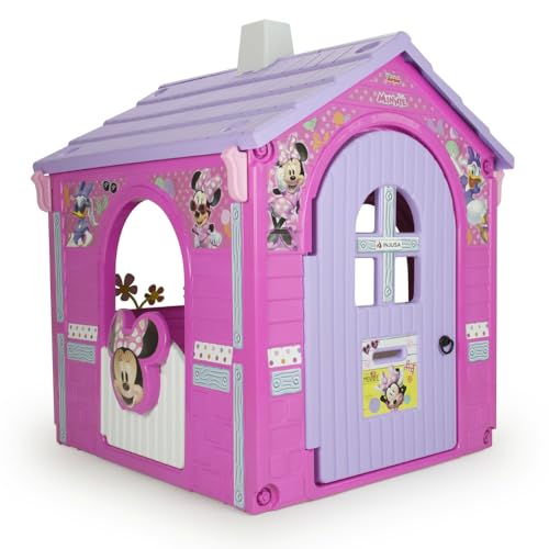 INJUSA - Spielzeughaus Minnie Mouse für Kinder von 3 bis 6 Jahren | Kinderhaus mit Minnie und Daisy Dekoration | 3 Zugangstüren | 1 Fenster und Außentheke | Farbe Rosa (20339) INJUSA - Spielzeughaus Minnie Mouse für Kinder von 3 bis 6 Jahren | Kinderhaus mit Minnie und Daisy Dekoration | 3 Zugangstüren | 1 Fenster und Außentheke | Farbe Rosa (20339) von INJUSA