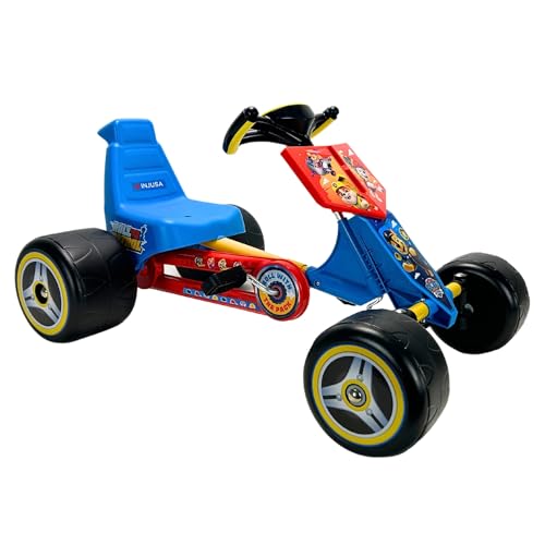 INJUSA - Paw Patrol Go-Kart für Kinder von 2 bis 4 Jahren | Tretauto | mit Lenkrad | festes Ritzel | Metallchassis | Sitz mit Rückenlehne | Farbe Blau (4153) INJUSA - Paw Patrol Go-Kart für Kinder von 2 bis 4 Jahren | Tretauto | mit Lenkrad | festes Ritzel | Metallchassis | Sitz mit Rückenlehne | Farbe Blau (4153) von INJUSA