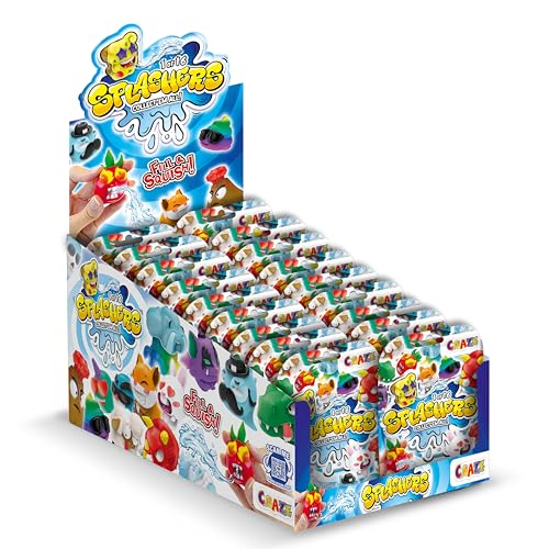 Craze MISC - Splashers 18er Pack Wasserspritztiere für Kinder , Badetiere 16 Verschiedene Spritztiere zu Sammeln - 18 Stück Badewannenspielzeug von INKEE