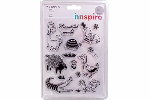 INNSPIRO 17364 Acryl-Stempel, durchsichtig, Pequeño von INNSPIRO