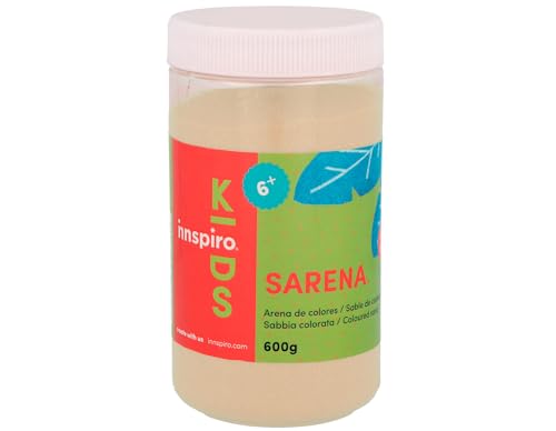 INNSPIRO Farbsand beige 600 g zum Dekorieren und Basteln von INNSPIRO