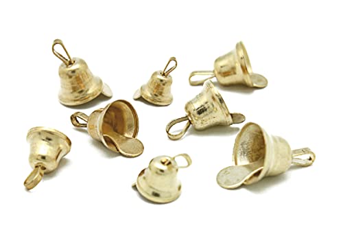 INNSPIRO Goldfarbene Glocken, 8 mm. 10 mm. 12 mm. 30 Stück. INNSPIRO Goldfarbene Glocken, 8 mm. 10 mm. 12 mm. 30 Stück. von INNSPIRO