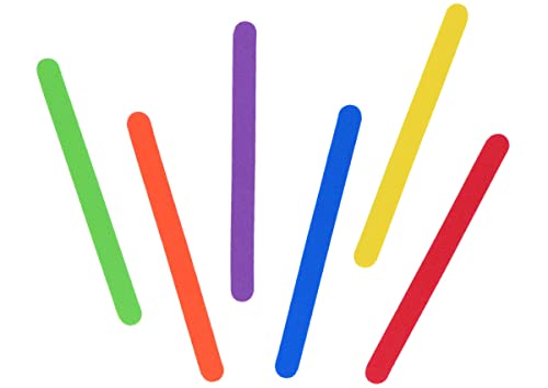 INNSPIRO Pole aus EVA-Gummi, 114 x 10 x 2 mm, 150 Stück, ideal für Bastelarbeiten mit Kindern, Dekorationen und kreative Aktivitäten von INNSPIRO