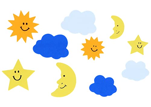 INNSPIRO Sonnen, Monde, Sterne und Wolken aus selbstklebendem EVA-Schaum, 35 mm und 47 mm. 30 u., ideal für Bastelarbeiten mit Kindern, Dekorationen und kreative Aktivitäten INNSPIRO Sonnen, Monde, Sterne und Wolken aus selbstklebendem EVA-Schaum, 35 mm und 47 mm. 30 u., ideal für Bastelarbeiten mit Kindern, Dekorationen und kreative Aktivitäten von INNSPIRO