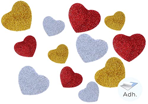 INNSPIRO Vorgeschnittene Herzchen aus EVA-Gummi, 42 x 35 mm und 32 x 28 mm, 30 Stück. INNSPIRO Vorgeschnittene Herzchen aus EVA-Gummi, 42 x 35 mm und 32 x 28 mm, 30 Stück. von INNSPIRO