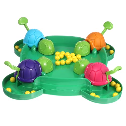 1 Satz Interaktives Brettspiel für Tortoise Eating Beads mit Bunten Fördert Kognitive Fähigkeiten Familien und Partys von INOOMP