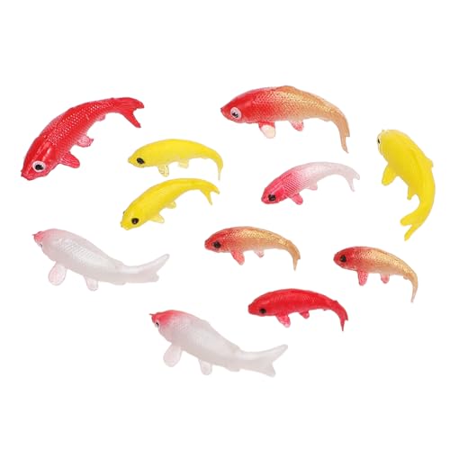 10Stücke Modelle Teiliges für Puppenhaus und Aquarium Realistische Dekoration aus Wiederverwendbar und Stabil für Landschaften und Aquarien von INOOMP