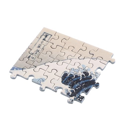 150 Stück Mini Puzzle Set mit Kreatives Jigsaw für Erwachsene im Testrohr Wellenmuster Pädagogisches für Knifflige Herausforderungen von INOOMP