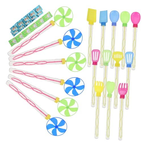 INOOMP Stück Seifenblasenstäbe Teiliges Lustiges Bubble Maker für Perfektes Outdoor für Sommeraktivitäten und Partys Zufällige Farbe von INOOMP