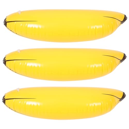 3 Stück Teiliges Aufblasbares Bananenspielzeug für Junggesellenabschied Brautdusche Spaßige Deko und Wasseraktivität für Unvergessliche Feiern für Strand und Garten 3 Stück Teiliges Aufblasbares Bananenspielzeug für Junggesellenabschied Brautdusche Spaßige Deko und Wasseraktivität für Unvergessliche Feiern für Strand und Garten von INOOMP