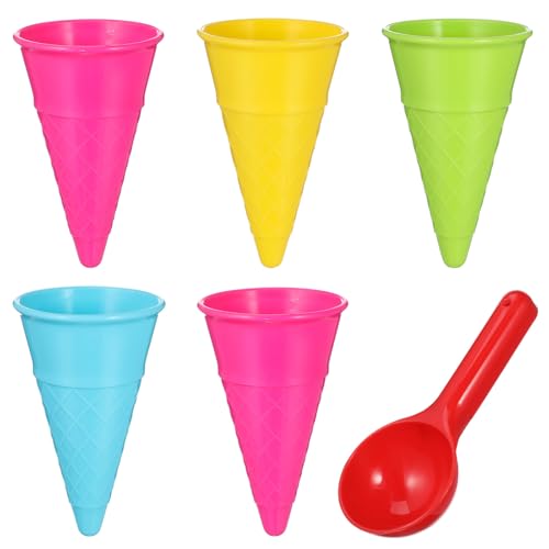INOOMP 1 Satz 6 Stück Eisschaufelspielzeug Eistüte Sandspielzeug Zapfen Vorgeben Creme Kind Strand Sand- Scoop Spielzeugschaufel Für Eistüten Eistütenspielzeug Sandschaufel INOOMP 1 Satz 6 Stück Eisschaufelspielzeug Eistüte Sandspielzeug Zapfen Vorgeben Creme Kind Strand Sand- Scoop Spielzeugschaufel Für Eistüten Eistütenspielzeug Sandschaufel von INOOMP