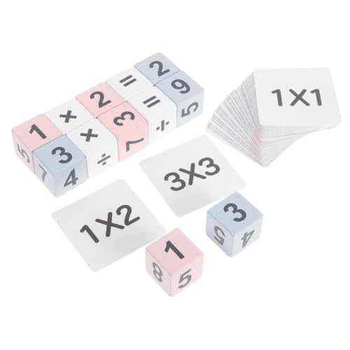 INOOMP 1 Satz Algorithmus Bausteine Division Flash-Karten Coole Mathespiele Multiplikationstools für Bildungsmathematikspielzeug TRALLKARTEN -Kartenspielzeug Lernspiele Holz INOOMP 1 Satz Algorithmus Bausteine Division Flash-Karten Coole Mathespiele Multiplikationstools für Bildungsmathematikspielzeug TRALLKARTEN -Kartenspielzeug Lernspiele Holz von INOOMP