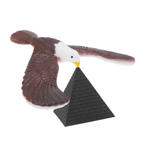 INOOMP Balancierender Adler Spielzeug für Tisch Dekorative Tischornamente für Kinder und Erwachsene Stabil und Lehrreich Physikspielzeug Balancierendes Vogelspielzeug für Zuhause und Büro von INOOMP