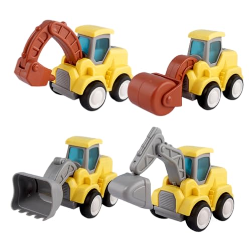 INOOMP 1 Satz Baufahrzeug kleines technisches Fahrzeug Bagger-Spielzeugmodell bewegliches Automodell Bauauto entzückendes LKW- Plastik INOOMP 1 Satz Baufahrzeug kleines technisches Fahrzeug Bagger-Spielzeugmodell bewegliches Automodell Bauauto entzückendes LKW- Plastik von INOOMP
