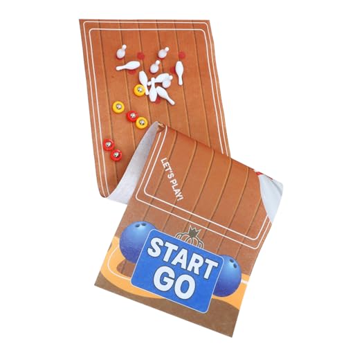 INOOMP 1 Satz Bowlingspielpolster Desktop- Kinderspielzeug Bowling- Bowlingkugeln Drinnen Bowlen Bowlingkugel Für Shuffleboard-Tisch Filz INOOMP 1 Satz Bowlingspielpolster Desktop- Kinderspielzeug Bowling- Bowlingkugeln Drinnen Bowlen Bowlingkugel Für Shuffleboard-Tisch Filz von INOOMP