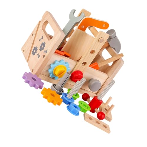INOOMP 1 Satz Drehen Sie das Schraubenspielzeug Kindergeschenk Lernspielzeug für Kleinkinder Lernwerkzeug Kinderwerkzeug Kinderspielzeug hölzern INOOMP 1 Satz Drehen Sie das Schraubenspielzeug Kindergeschenk Lernspielzeug für Kleinkinder Lernwerkzeug Kinderwerkzeug Kinderspielzeug hölzern von INOOMP
