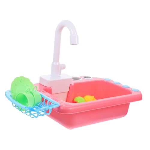 INOOMP 1 Satz Geschirrspüler waschbecken spülmaschine Kinderküchenspiel Küchenspüle mit fließendem Wasser Geschirrspüler Modell Plastik Rosa INOOMP 1 Satz Geschirrspüler waschbecken spülmaschine Kinderküchenspiel Küchenspüle mit fließendem Wasser Geschirrspüler Modell Plastik Rosa von INOOMP