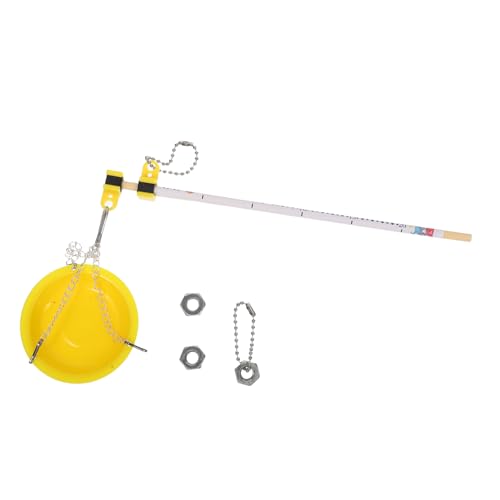 INOOMP 1 Satz Handgefertigtes Technologiespielzeug Aktivitäten für Wissenschafts-Kit Kinderspielzeug Lernwerkzeug für zusammenbauen Lernen Plastik Gelb von INOOMP