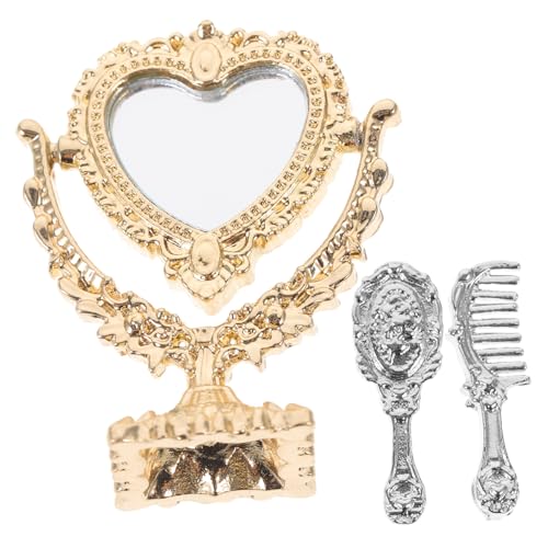 INOOMP 1 Satz Herzförmiges Spiegelspielzeug Winzig Kleiner Alter Spiegel Mini Simulierte Spiegel Mini-Spiegel-kit Miniaturspiegel Für Puppenhaus Spiegel Für Minihaus Golden Eisen INOOMP 1 Satz Herzförmiges Spiegelspielzeug Winzig Kleiner Alter Spiegel Mini Simulierte Spiegel Mini-Spiegel-kit Miniaturspiegel Für Puppenhaus Spiegel Für Minihaus Golden Eisen von INOOMP