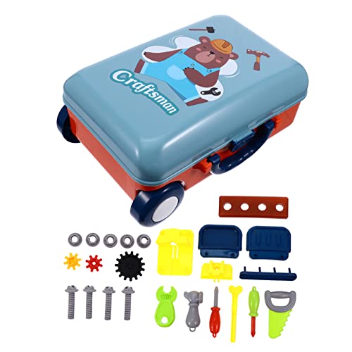 INOOMP 1 Satz Kreatives Küchenspielzeug für Tragbarem Trolley Lehrreiches Rollenspielzeug für Hand Augen Koordination und Kreativität Aufbewahrungsfunktion für Zuhause und Unterwegs INOOMP 1 Satz Kreatives Küchenspielzeug für Tragbarem Trolley Lehrreiches Rollenspielzeug für Hand Augen Koordination und Kreativität Aufbewahrungsfunktion für Zuhause und Unterwegs von INOOMP