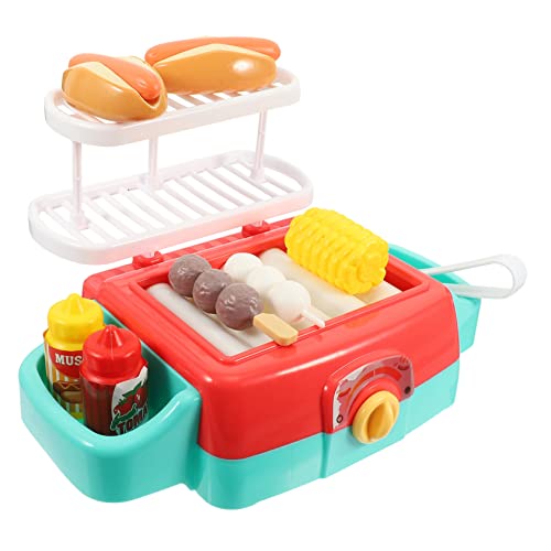 INOOMP 1 Satz Mini BBQ Toys Minigrill für Kinderspielzeug Minigrill für den Schreibtisch für Küchengeräte Mini-Spender ABS umweltfreundlicher Kunststoff INOOMP 1 Satz Mini BBQ Toys Minigrill für Kinderspielzeug Minigrill für den Schreibtisch für Küchengeräte Mini-Spender ABS umweltfreundlicher Kunststoff von INOOMP