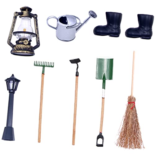 INOOMP 1 Satz Mini-Farm-Set Gartengeräte für Kleinkinder Miniatur-Puppenhaus-Gartengeräte Mini-Gartenzubehör Mini-Hausgartengerät Mini-Gartengerät Plastik INOOMP 1 Satz Mini-Farm-Set Gartengeräte für Kleinkinder Miniatur-Puppenhaus-Gartengeräte Mini-Gartenzubehör Mini-Hausgartengerät Mini-Gartengerät Plastik von INOOMP