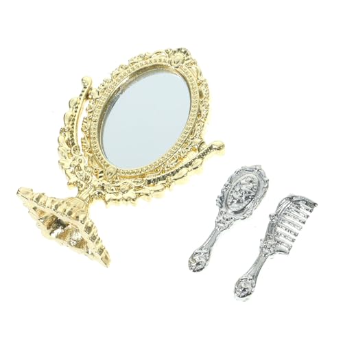 INOOMP 1 Satz Mini-Schmink Spiegel Puppe Mini Schminkspiegel winzig Kleinkinder Miniaturspiegel Stellen Sie Sich vor, Sie Modelle Mini-Spiegel-Kit Spiegelmodelle Legierung INOOMP 1 Satz Mini-Schmink Spiegel Puppe Mini Schminkspiegel winzig Kleinkinder Miniaturspiegel Stellen Sie Sich vor, Sie Modelle Mini-Spiegel-Kit Spiegelmodelle Legierung von INOOMP