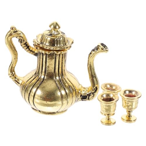 INOOMP 1 Satz Mini-Teeservice-Modell Küchenzubehör für Puppenstuben Topf für Puppenhauszubehör Mini-Küchenutensilien Dollhouse -Requisiten Zubehör für Spielhäuser Legierung Golden INOOMP 1 Satz Mini-Teeservice-Modell Küchenzubehör für Puppenstuben Topf für Puppenhauszubehör Mini-Küchenutensilien Dollhouse -Requisiten Zubehör für Spielhäuser Legierung Golden von INOOMP
