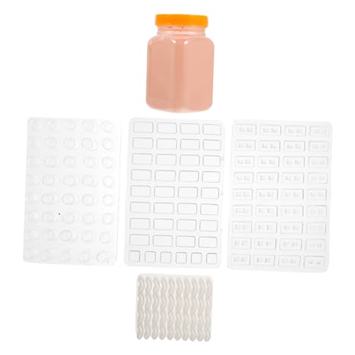 INOOMP 1 Satz Mini Ziegelstein DIY Teiliges Mould mit Ziegelpulver für Sandtisch Landschaftsbau Kreative Miniaturprojekte und Modellbauenthusiasten von INOOMP