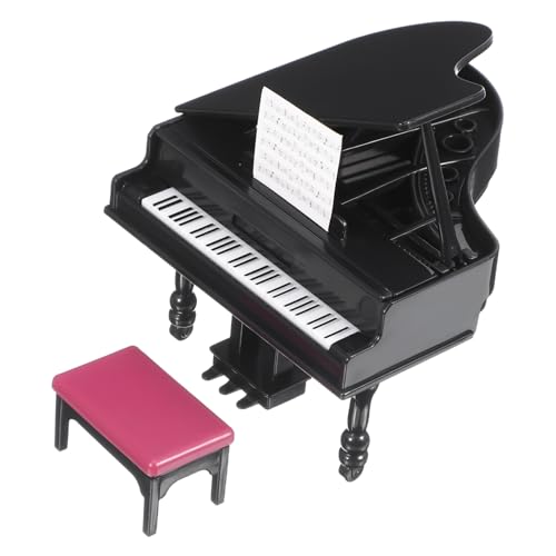 INOOMP 1 Satz Mini-klavierdekoration Miniaturhausmöbel Mini-hausdekoration Mini- -Musikinstrument Für Mini -hausdekoration Winzig Puppenhaus Zubehör Mini Musical Klein Form Abs Schwarz INOOMP 1 Satz Mini-klavierdekoration Miniaturhausmöbel Mini-hausdekoration Mini- -Musikinstrument Für Mini -hausdekoration Winzig Puppenhaus Zubehör Mini Musical Klein Form Abs Schwarz von INOOMP