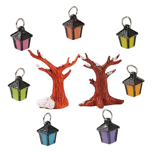 INOOMP 1 Satz Miniaturbaum Gartendekor Sandtisch DIY Modell Gefälschter Baum Miniaturbäume Zum Basteln Kleiner Baumschmuck Künstliches Baummodell Mini-modellbäume Harz von INOOMP