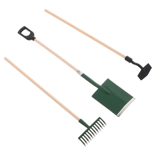 INOOMP 1 Satz Modell für landwirtschaftliche Geräte Dollhouse Tool Kit tragbares Gartenwerkzeug Puppenhauszubehör Graben Mini-Schaufel für den Garten Metall INOOMP 1 Satz Modell für landwirtschaftliche Geräte Dollhouse Tool Kit tragbares Gartenwerkzeug Puppenhauszubehör Graben Mini-Schaufel für den Garten Metall von INOOMP