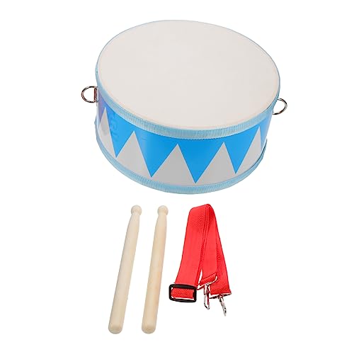 INOOMP 1 Satz Nachahmung von Schaffell Kleiner Kriegstrommum kinderinstrumente musikinstrumente Trommel sensorisch Kleinkindmusikspielzeug Kleine Trommel für von INOOMP