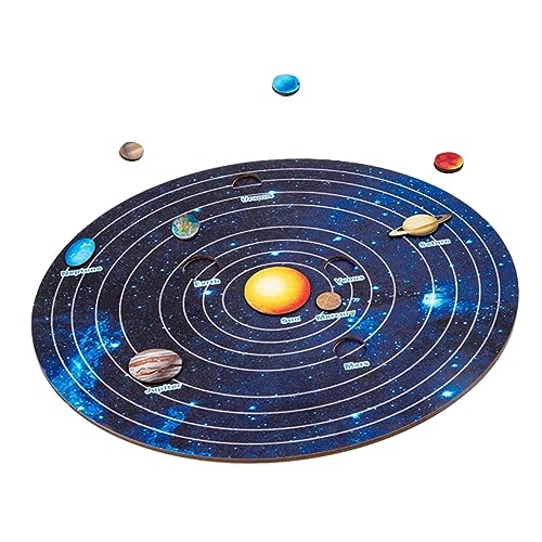 INOOMP 1 Satz Planeten -Puzzlespielzeug Planeten-Puzzle für Lernpuzzlespielzeug Sonnensystem Puzzle Sonnensystem holzpuzzle Rätsel des Sonnensystems Sonnensystem hölzern INOOMP 1 Satz Planeten -Puzzlespielzeug Planeten-Puzzle für Lernpuzzlespielzeug Sonnensystem Puzzle Sonnensystem holzpuzzle Rätsel des Sonnensystems Sonnensystem hölzern von INOOMP