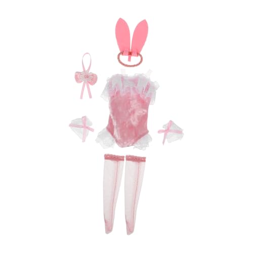 INOOMP 1 Satz Puppenkleidung Puppenzubehör Hasenkostüm für Mädchen Kleidung für Puppen Prinzessin-Puppe-Kostüm- Puppensachen Hasenkostüm für Kleinkinder Polyester von INOOMP
