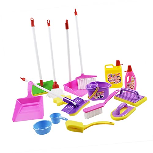 INOOMP 1 Satz Reinigungsspielset Reinigungsgeräte Für Reinigung Von Spielsachen Für Reinigungsgeräte Für Spielhäuser Colorful Plastik INOOMP 1 Satz Reinigungsspielset Reinigungsgeräte Für Reinigung Von Spielsachen Für Reinigungsgeräte Für Spielhäuser Colorful Plastik von INOOMP