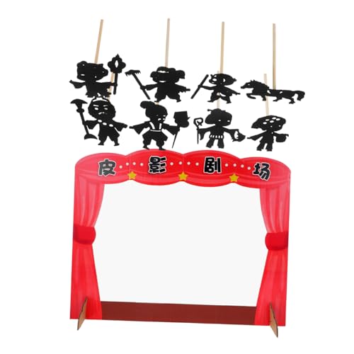 INOOMP 1 Satz Schattenpuppenspiel Schattenpuppen-Bausatz Werkzeuge für Kleinkinder Schattenpuppen-Sets für Puppenbauset Puppentheater-Requisiten zum Selbermachen Papier INOOMP 1 Satz Schattenpuppenspiel Schattenpuppen-Bausatz Werkzeuge für Kleinkinder Schattenpuppen-Sets für Puppenbauset Puppentheater-Requisiten zum Selbermachen Papier von INOOMP
