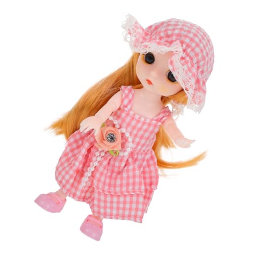 INOOMP 1 Satz Simulationspuppe Miniaturpuppen Mini-Prinzessin-Puppen Minipuppen für Mädchen Kawaii-Puppen Prinzessinnenpuppen Süße Puppe Vinyl INOOMP 1 Satz Simulationspuppe Miniaturpuppen Mini-Prinzessin-Puppen Minipuppen für Mädchen Kawaii-Puppen Prinzessinnenpuppen Süße Puppe Vinyl von INOOMP