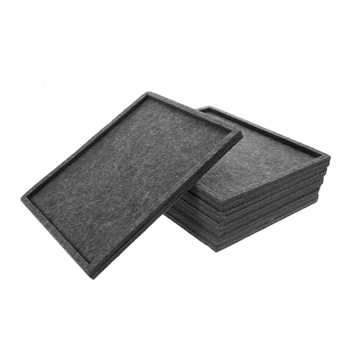 INOOMP 1 Satz Teiliges Wiederverwendbares Sortierbrett für Puzzles Stapelbare Aufbewahrungsschalen für Teile Praktischer Organizer für Schule und Zuhause Tiefgrau INOOMP 1 Satz Teiliges Wiederverwendbares Sortierbrett für Puzzles Stapelbare Aufbewahrungsschalen für Teile Praktischer Organizer für Schule und Zuhause Tiefgrau von INOOMP