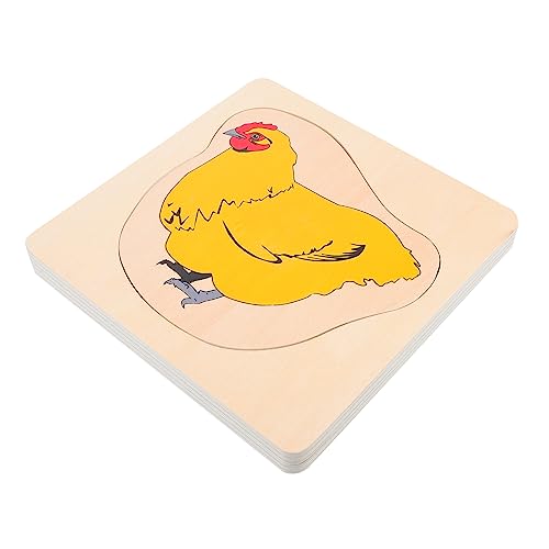 INOOMP 1 Satz Tier- und Pflanzenrätselspielzeug Cartoon-Puzzle Puzzletafel Kinderpuzzle Puzzles Kleinkind-Puzzle Lernen Cartoon - Rätsel für hölzern INOOMP 1 Satz Tier- und Pflanzenrätselspielzeug Cartoon-Puzzle Puzzletafel Kinderpuzzle Puzzles Kleinkind-Puzzle Lernen Cartoon - Rätsel für hölzern von INOOMP