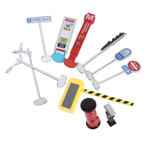 INOOMP 1 Satz Verkehrsanzeige Straße Für -ampel Mini Zapfen Zeichen Ampelmodelle Sandtisch Liefern Sandtischmodell Sandtischdekor Abs INOOMP 1 Satz Verkehrsanzeige Straße Für -ampel Mini Zapfen Zeichen Ampelmodelle Sandtisch Liefern Sandtischmodell Sandtischdekor Abs von INOOMP