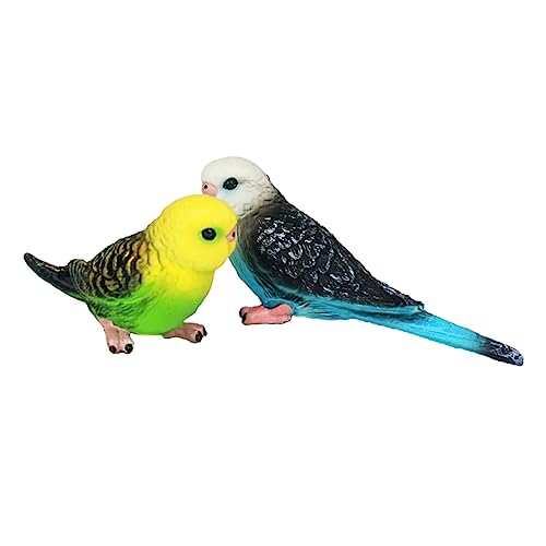 INOOMP 1 Satz Vogelspielzeug Für Mini-kunstvögel Künstliche Simulationsvögel Papagei Im Freien Vogelsittiche Vogel-außendekoration Realistisch Vogel- Plastik 2 Stück INOOMP 1 Satz Vogelspielzeug Für Mini-kunstvögel Künstliche Simulationsvögel Papagei Im Freien Vogelsittiche Vogel-außendekoration Realistisch Vogel- Plastik 2 Stück von INOOMP