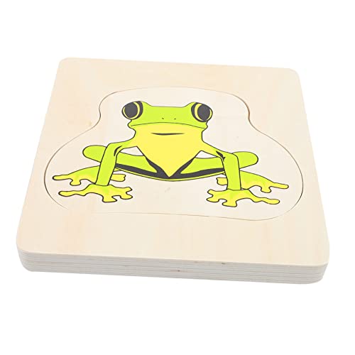 INOOMP 1 Satz Wachsender Froschpuzzle Rätseln Alter Der Lehrreich Bausteine Lernspielzeug Für Kinderspielzeug Kleinkinder Planke Puzzles Puzzle-Brett Hölzern INOOMP 1 Satz Wachsender Froschpuzzle Rätseln Alter Der Lehrreich Bausteine Lernspielzeug Für Kinderspielzeug Kleinkinder Planke Puzzles Puzzle-Brett Hölzern von INOOMP