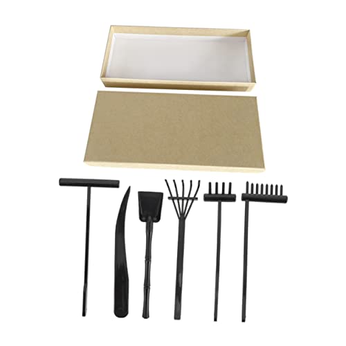 INOOMP 1 Satz Zen Garten Rechen Set Teiliges Set für Sandtische Dekorative Gartenwerkzeuge für Meditation Entspannende Deko Zubehör für Persönliche oder Gemeinsame Nutzung INOOMP 1 Satz Zen Garten Rechen Set Teiliges Set für Sandtische Dekorative Gartenwerkzeuge für Meditation Entspannende Deko Zubehör für Persönliche oder Gemeinsame Nutzung von INOOMP