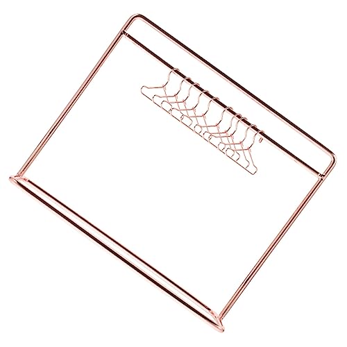 INOOMP 1 Satz Zubehör für Puppenhäuser Kleiderbügel Gestell Mini-Kleiderständer Puppenkleidung Rack Puppenkleidung und Accessoires Mini Hanger Rack Mini-Zubehör Eisen Roségold INOOMP 1 Satz Zubehör für Puppenhäuser Kleiderbügel Gestell Mini-Kleiderständer Puppenkleidung Rack Puppenkleidung und Accessoires Mini Hanger Rack Mini-Zubehör Eisen Roségold von INOOMP